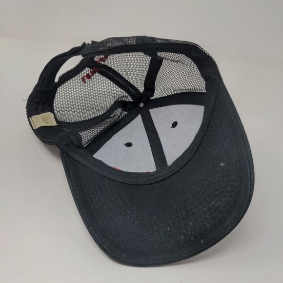 Unbranded Men's Strapback Mesh Back Hat Black OSFA Noodles Love Life Logo - Picture 10 of 13